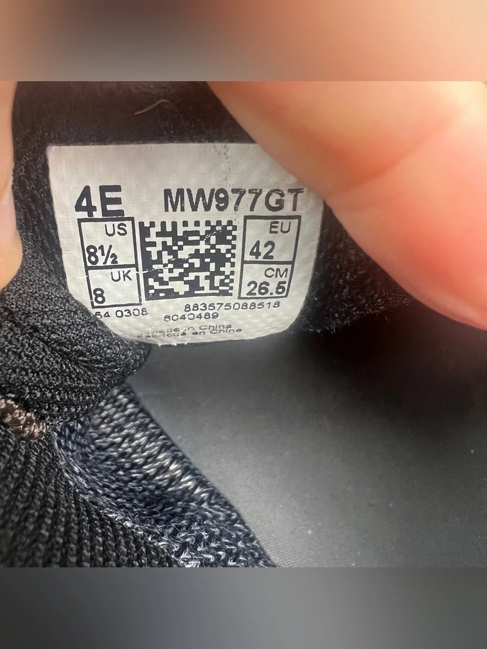 New Balance this listing